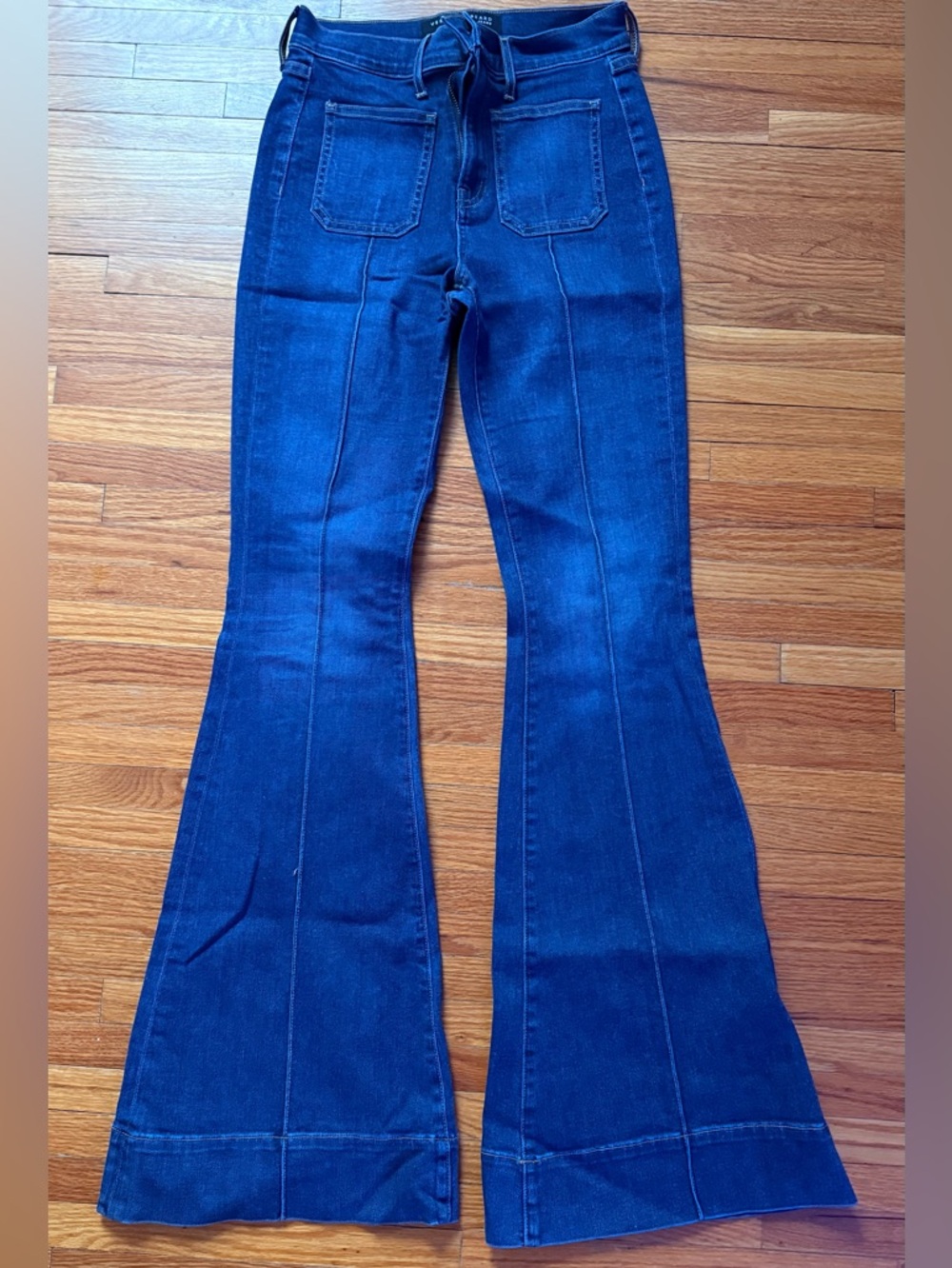 Veronica Beard Deep Blue Flare Jeans